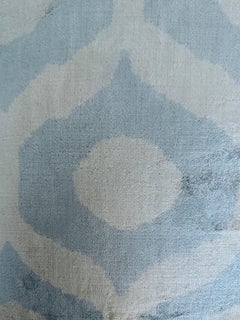 Ottoman Silk Hand Dyed and Handwoven Velvet Cushion