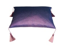 Ottoman Silk Handwoven Stripe Cushion