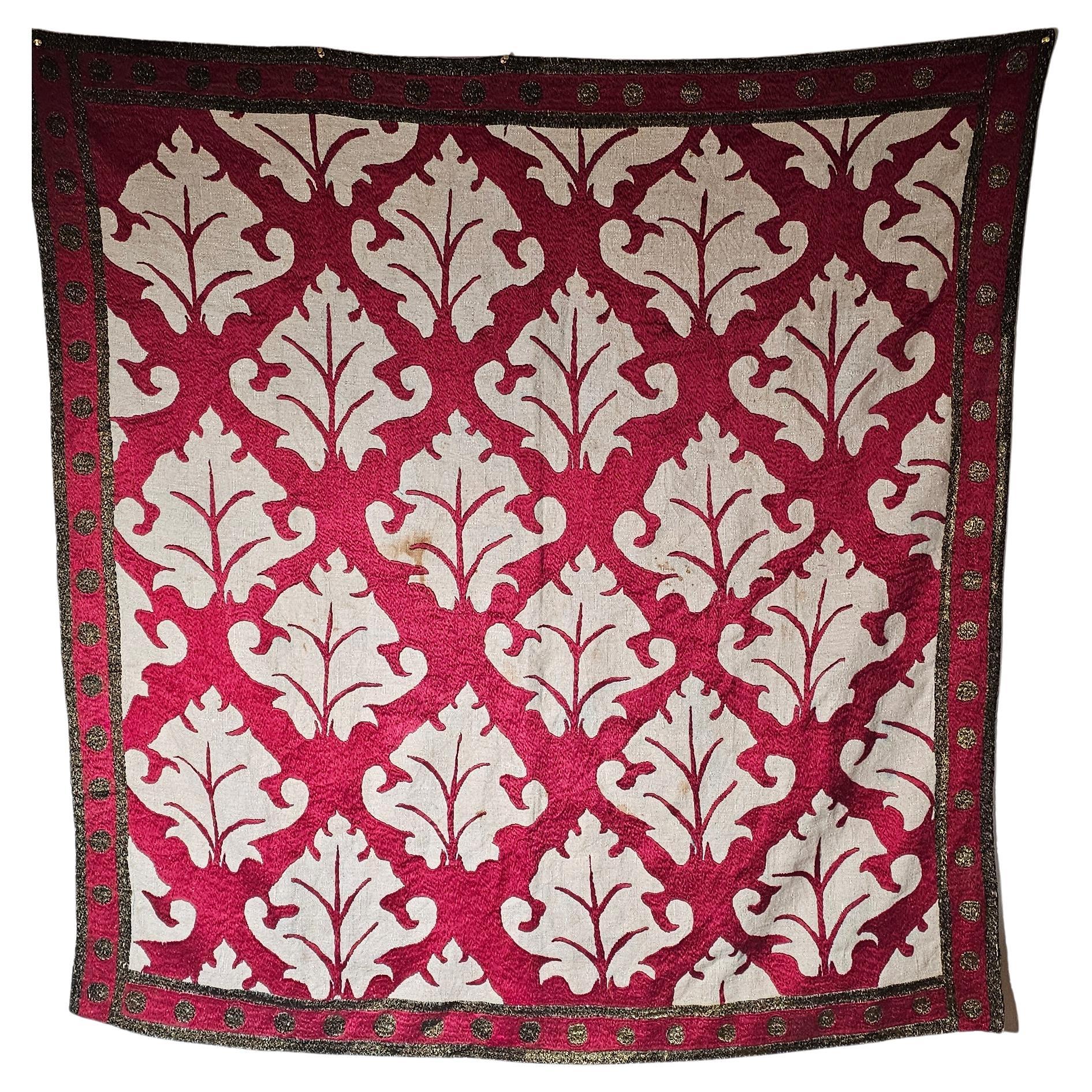 Tessuto di seta ottomano in vendita