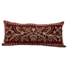 Antique Ottoman / Turkish Pillow Cover in Sarma Technique, late 19th / Early 20th C.