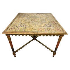 Mesa Turca Otomana Con Monograma Tughra