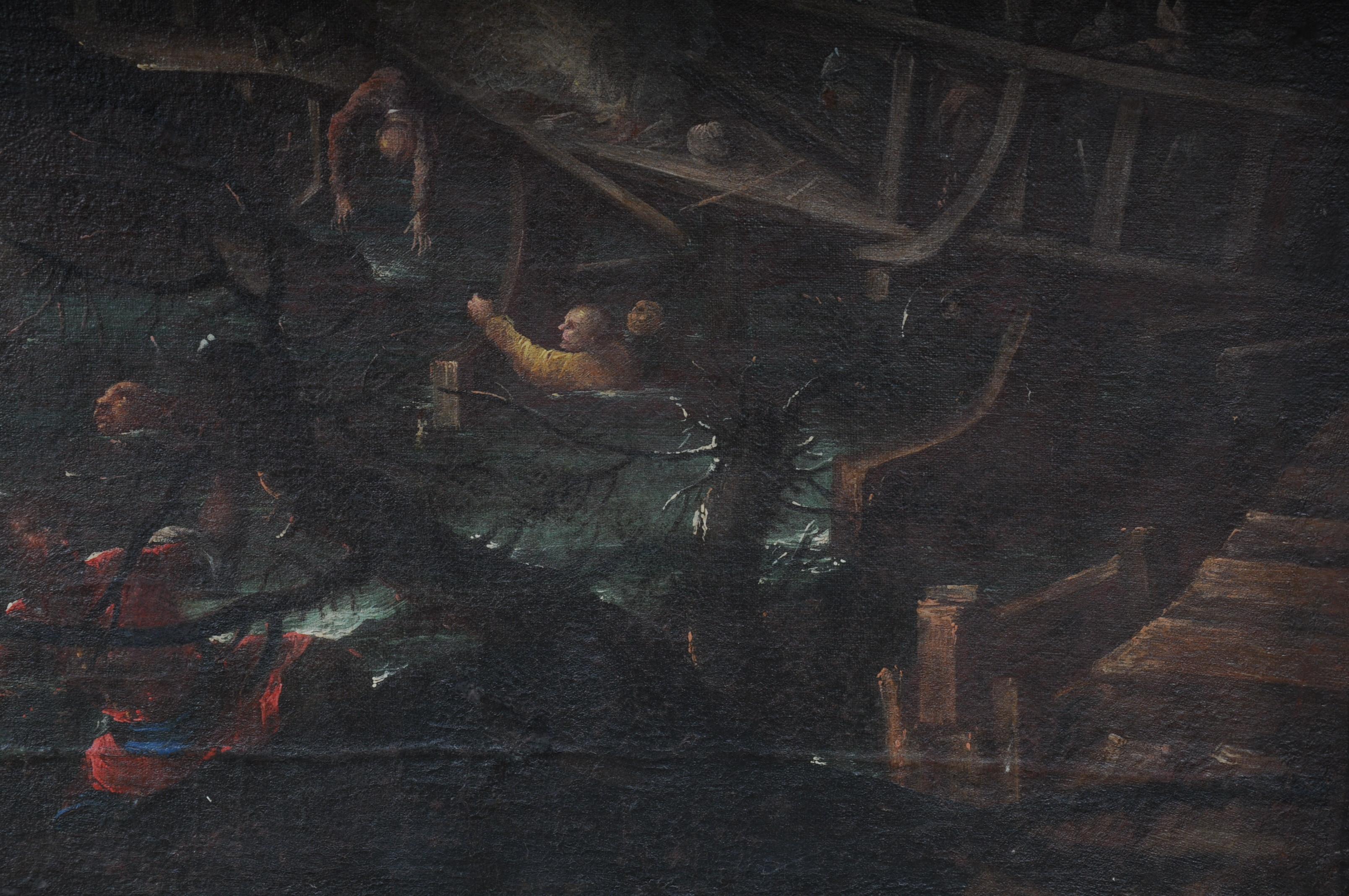 Osmanisches Ölgemälde, monumentale Schlachtszene, um 1740.

Monumentales Gemälde in Öl auf Leinwand, großformatige Kampfszenen der Osmanen in Europa. Das Gemälde ist in gutem Zustand. Wurde vor nicht allzu langer Zeit restauriert.

 (S-190).