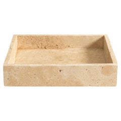 Bandeja de Travertino OTTOMANS 10'' , Beige Bandeja Decorativa Baño, Cocina, Salón