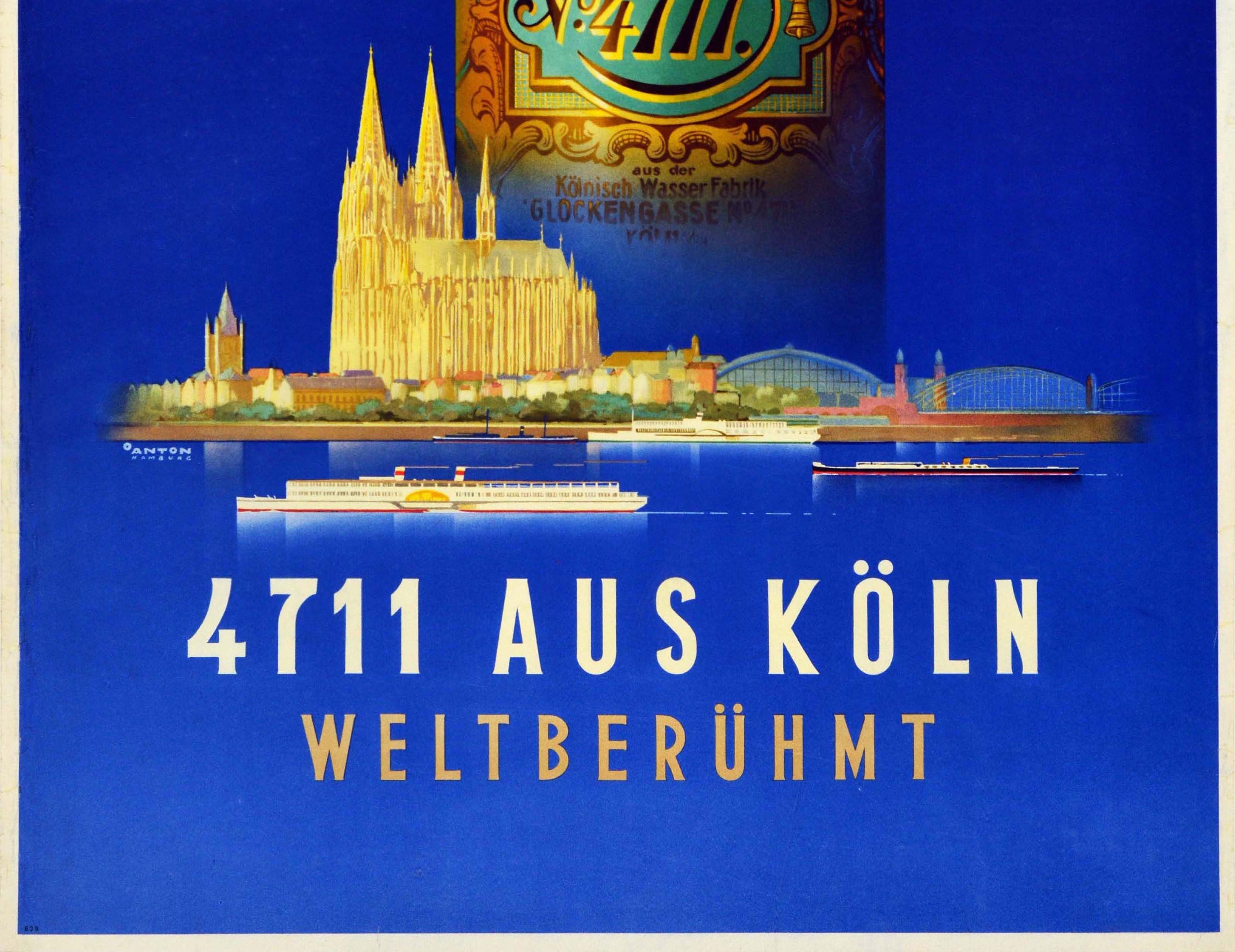 ode de cologne poster
