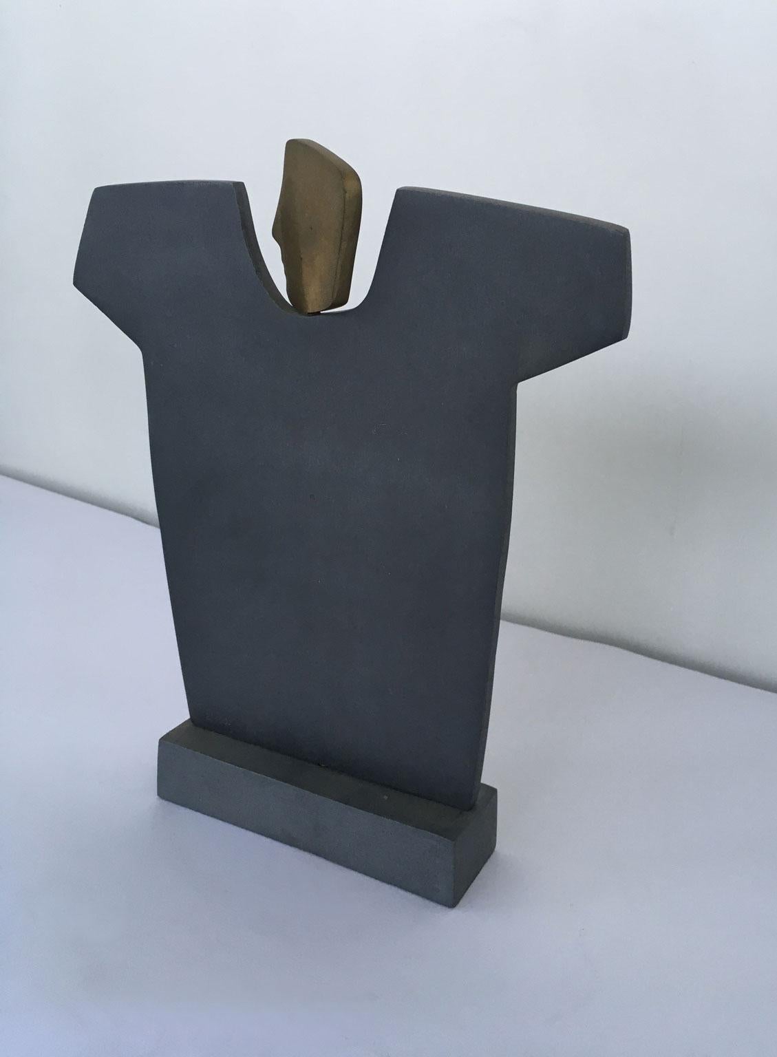 1980  Italy Bronze Abstract Sculpture by Ottorino Tonelli Romeo For Sale 6