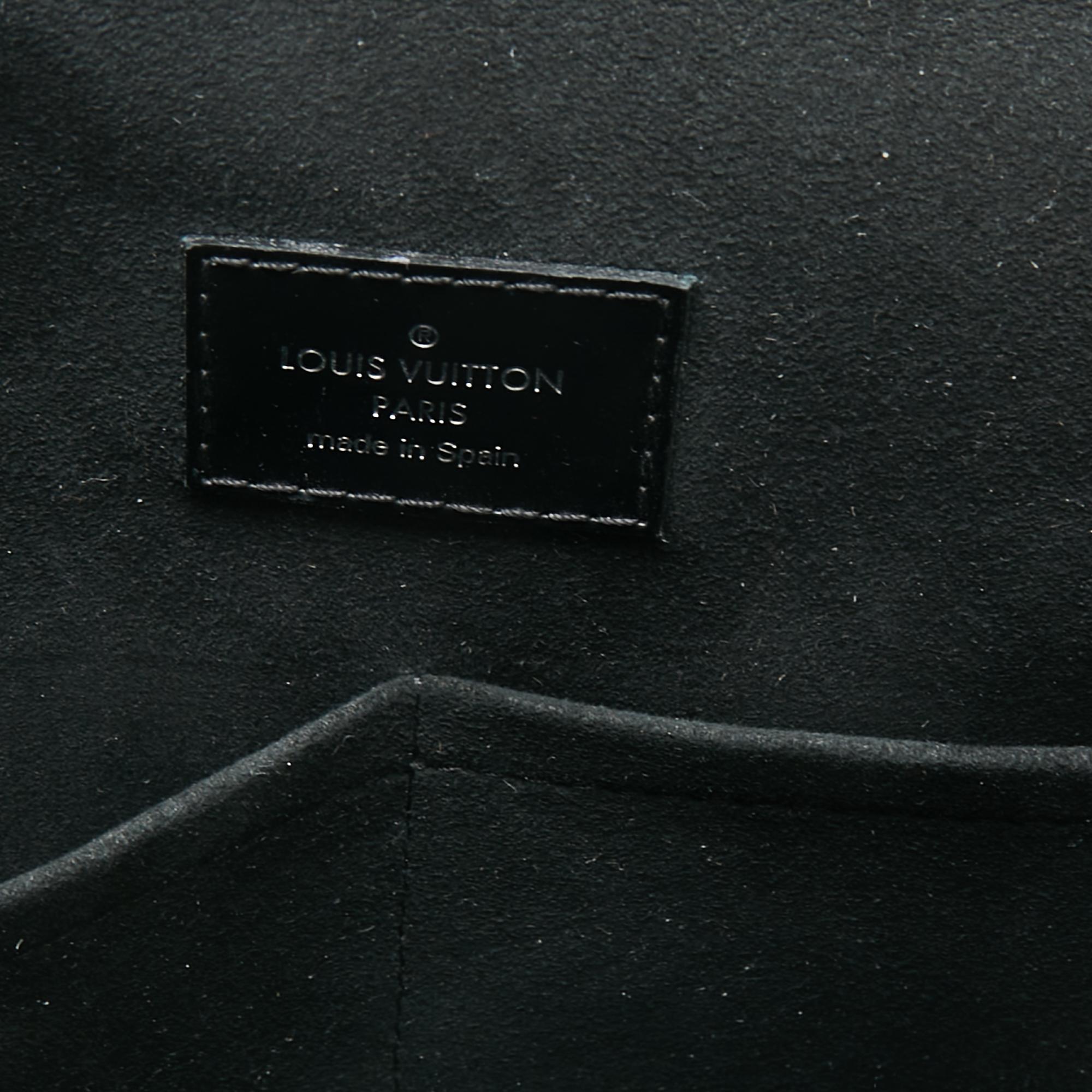 ouis Vuitton Black Epi Leather Cluny BB Bag 5