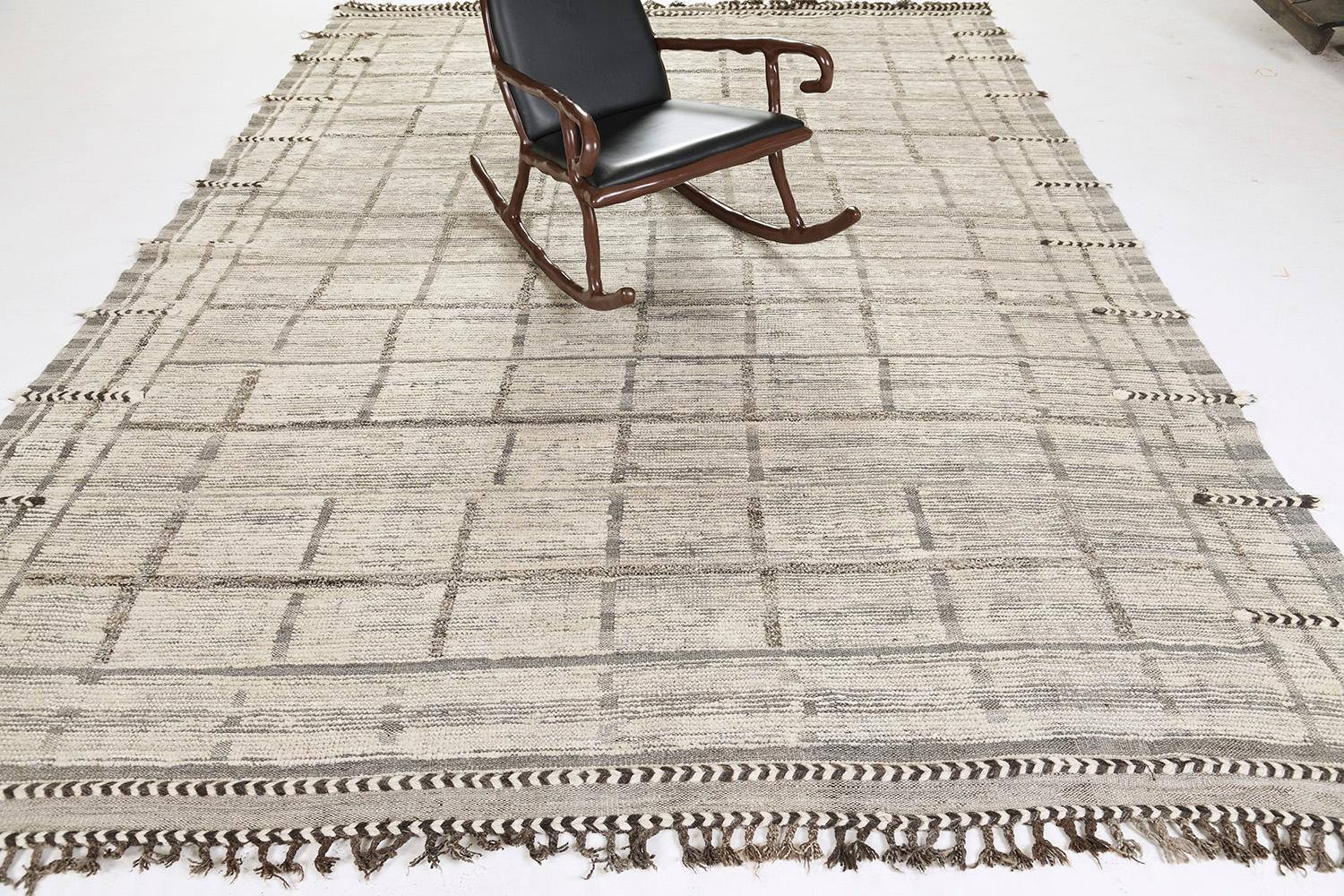 Hand-Woven Oujda, Atlas Collection by Mehraban Rugs For Sale