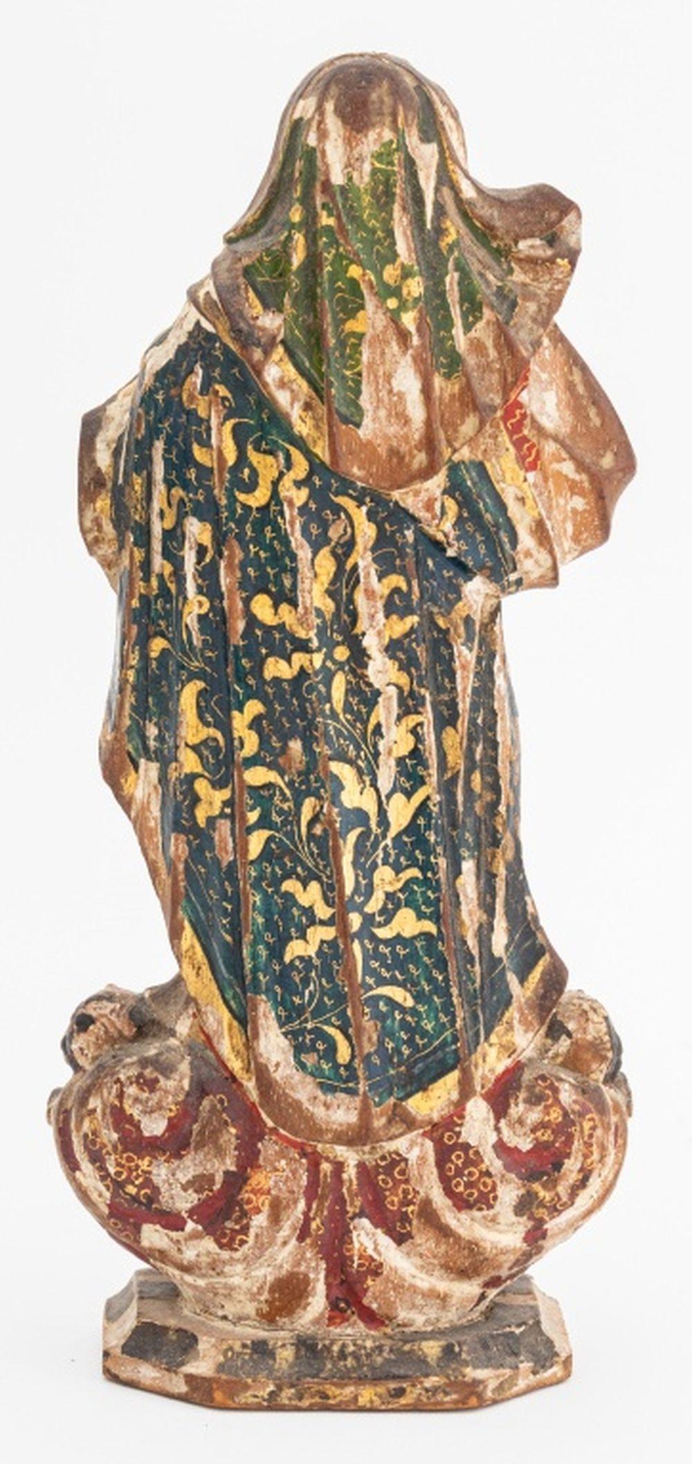 Sculpture de Notre-Dame de l'Immaculée Conception Bon état - En vente à Astoria, NY