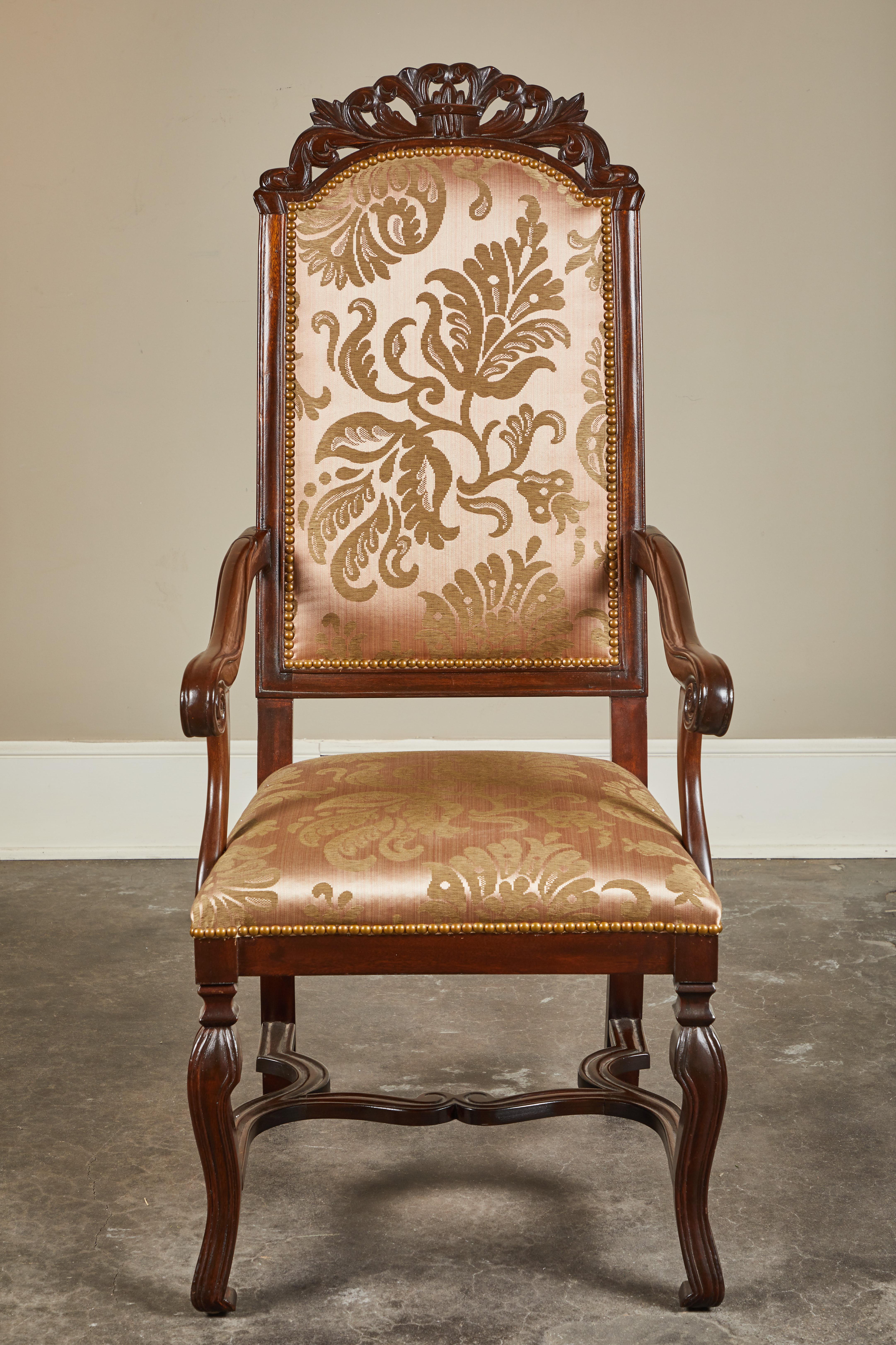 Our Therese Armchair w/Crown, Susanne Hollis Collection For Sale 1
