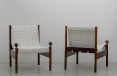Ouro Preto Lounge Chairs by Jorge Zalszupin, Brazilian Midcentury