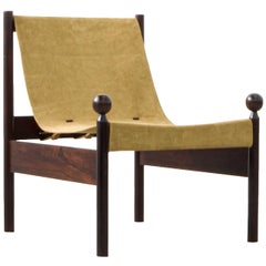 Vintage Ouro Preto Lounge Chairs by Jorge Zalszupin, Brazilian Midcentury