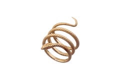 Ouroboros 18kt Gold Snake Ring
