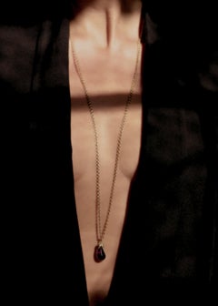 Ouroboros Amethyst Aubergine Pendant Necklace