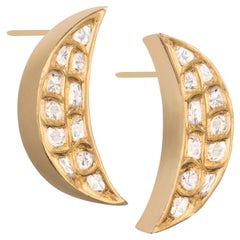 OUROBOROS Diamond 24kt and 18kt Gold Earings
