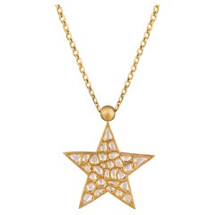 Ouroboros Diamond 24kt Gold Kundan Pendant