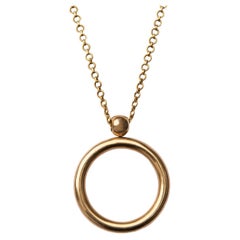 Used Ouroboros Solid 18kt Gold Pendant