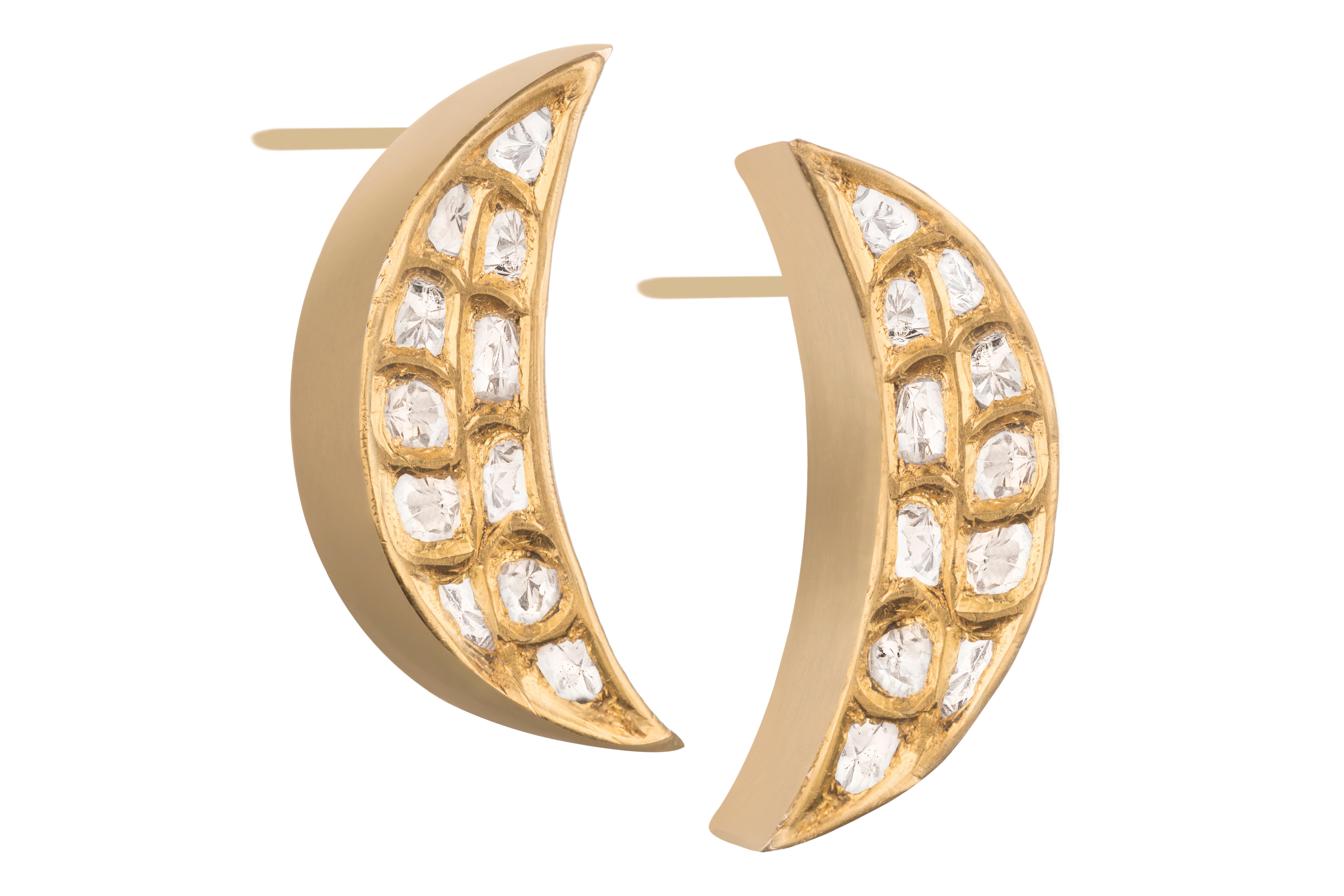 Modern Ouroboros 'Sun, ' Diamond Kundan Ring For Sale