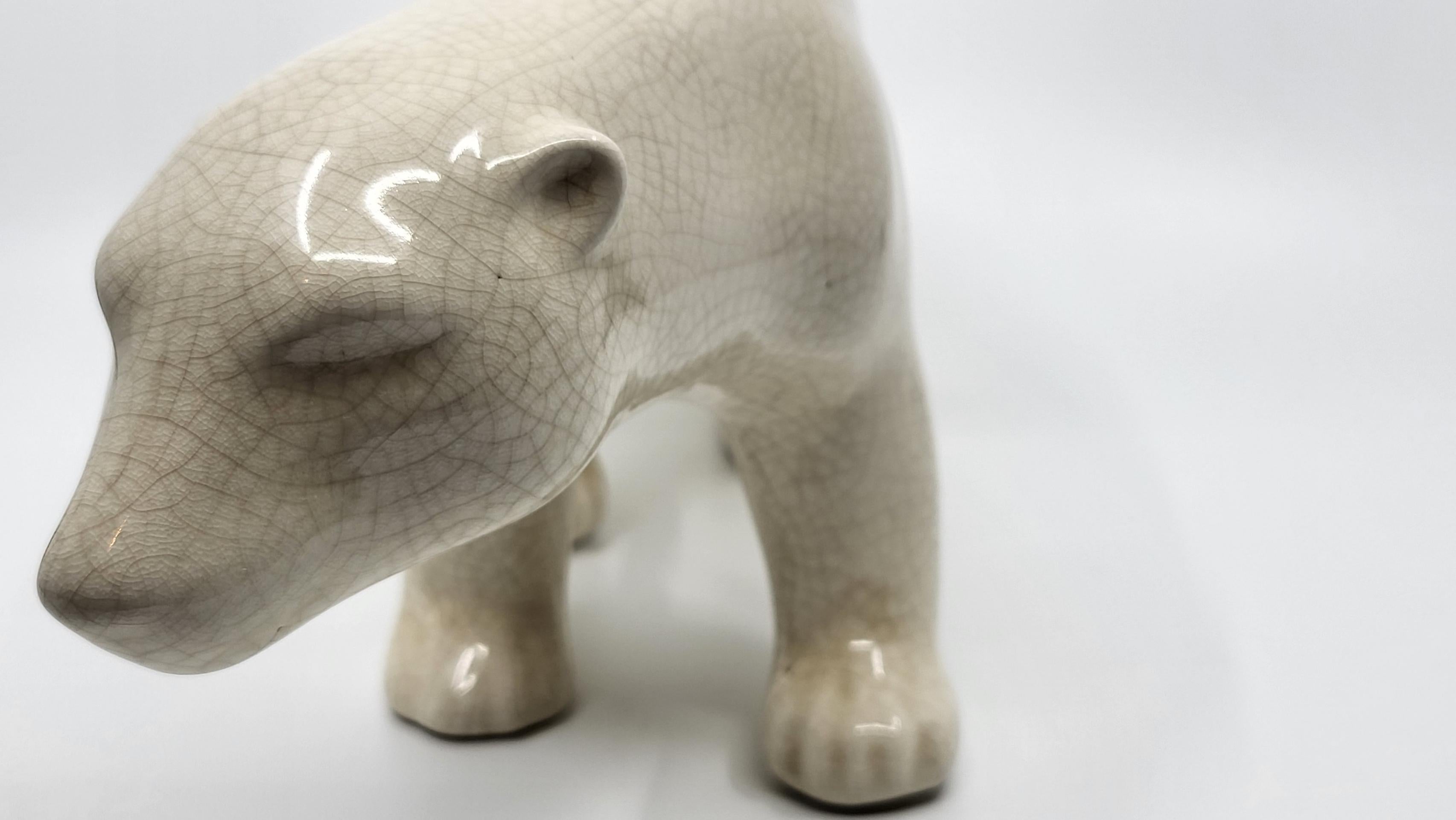ours en ceramique