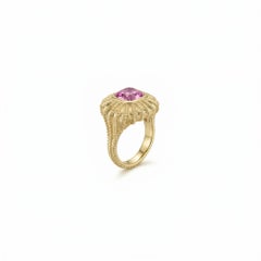 Oursin Ring in 18k Yellow Gold with Lavender Spinel by MARIANNE CANARELLI