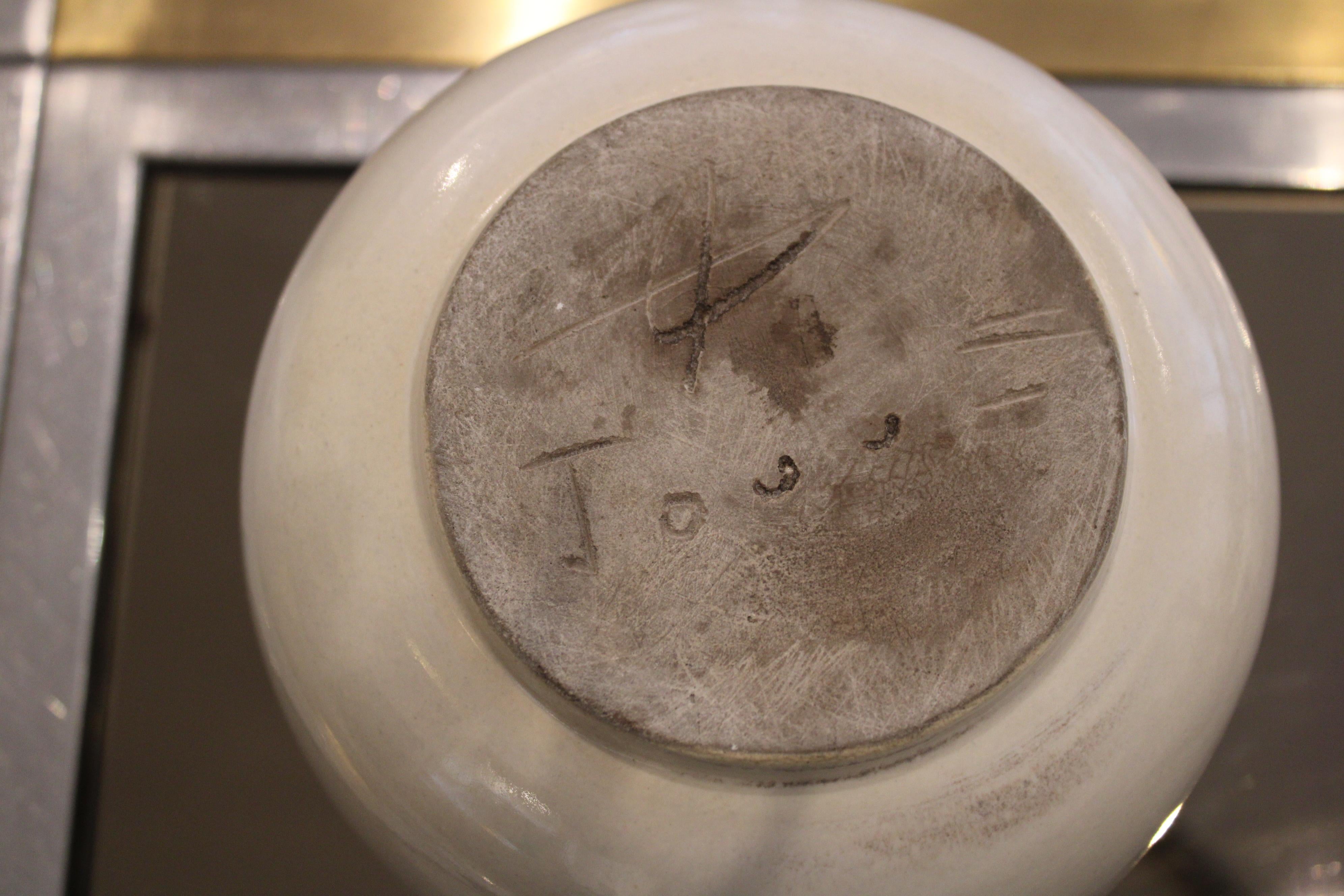 Smaltato Vaso Oursin di Georges Jouve in vendita