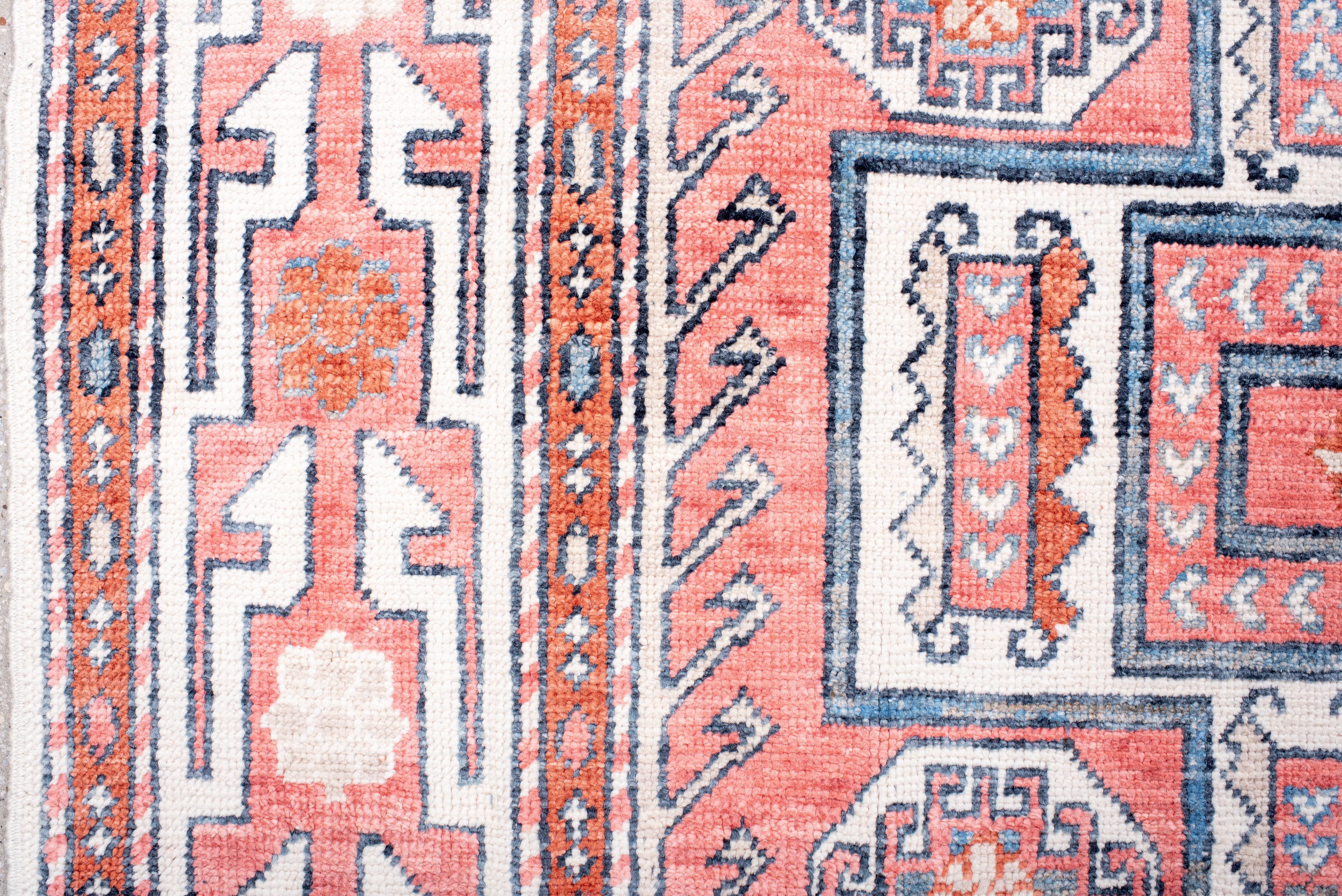 Wool Oushak 2022 in Ruby Red For Sale