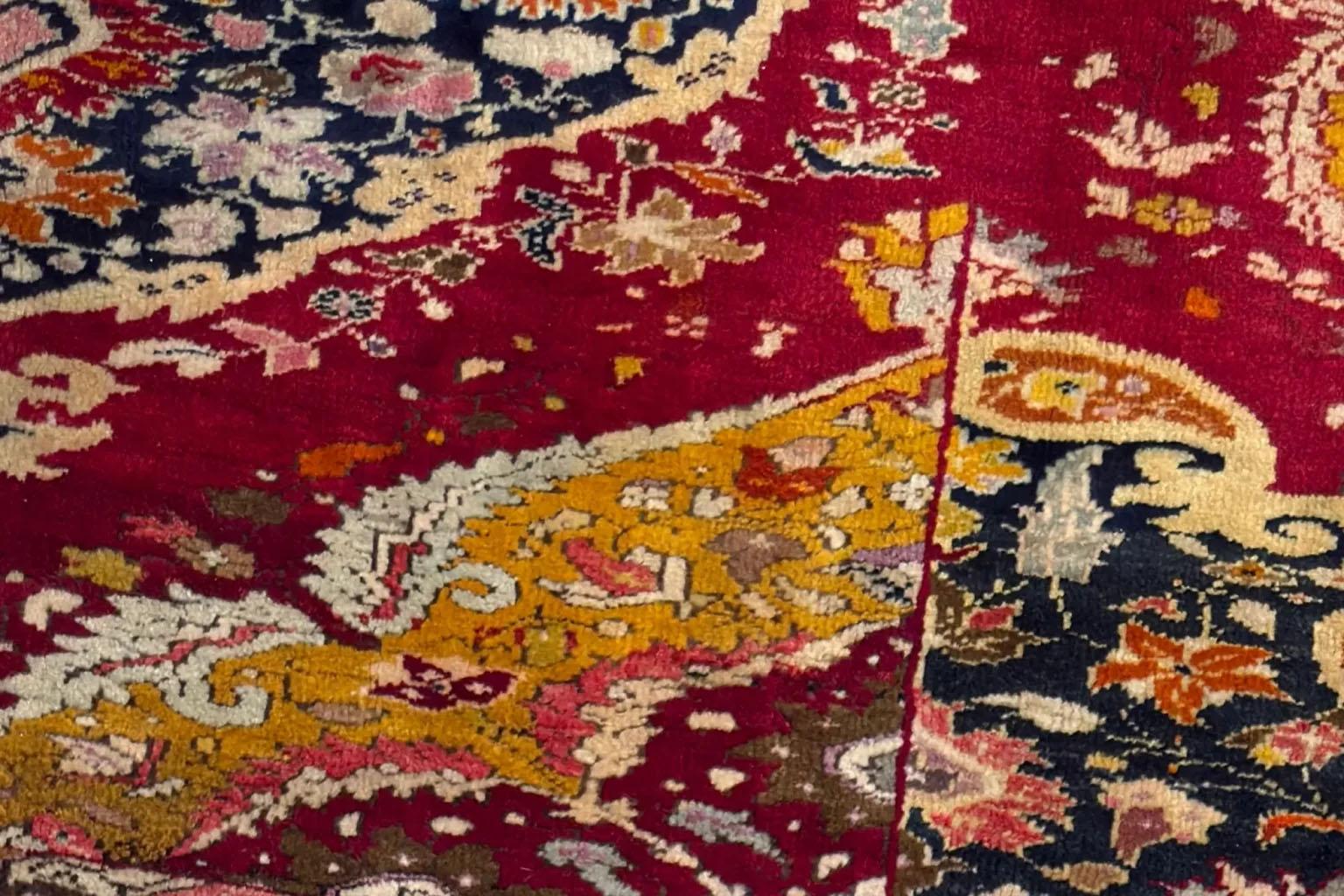 Laine Tapis d'Oushak - 68584 en vente