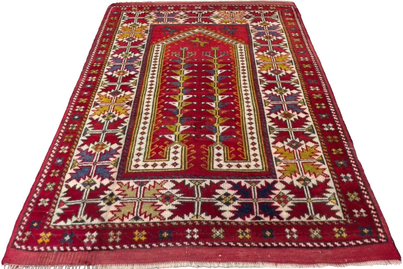 Persian Turkey Area Rug - Oushak Design - (38x49) For Sale