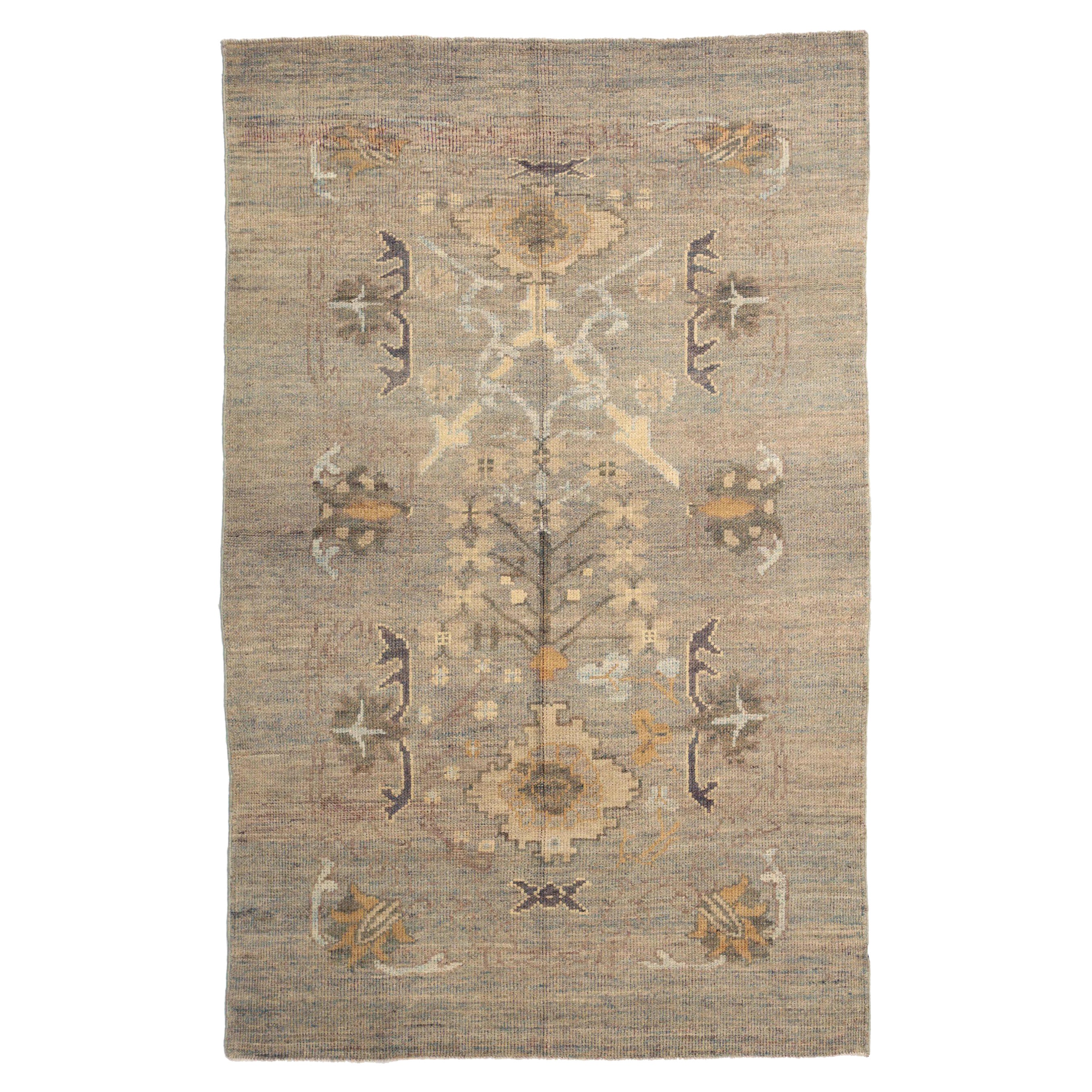 Oushak Area Rugs Circa 1990 - 53893
