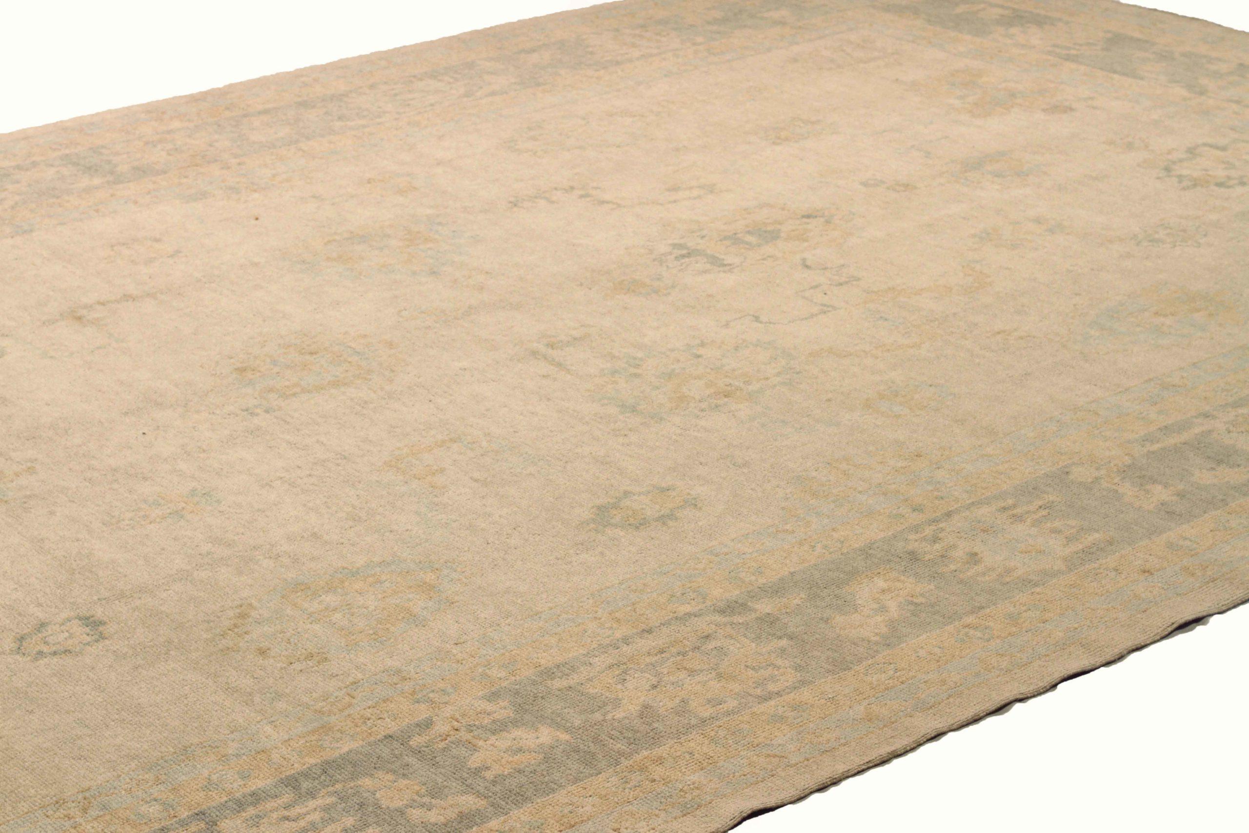 Sconosciuto Tappeti Oushak Circa 1990 - Design - 12323 in vendita