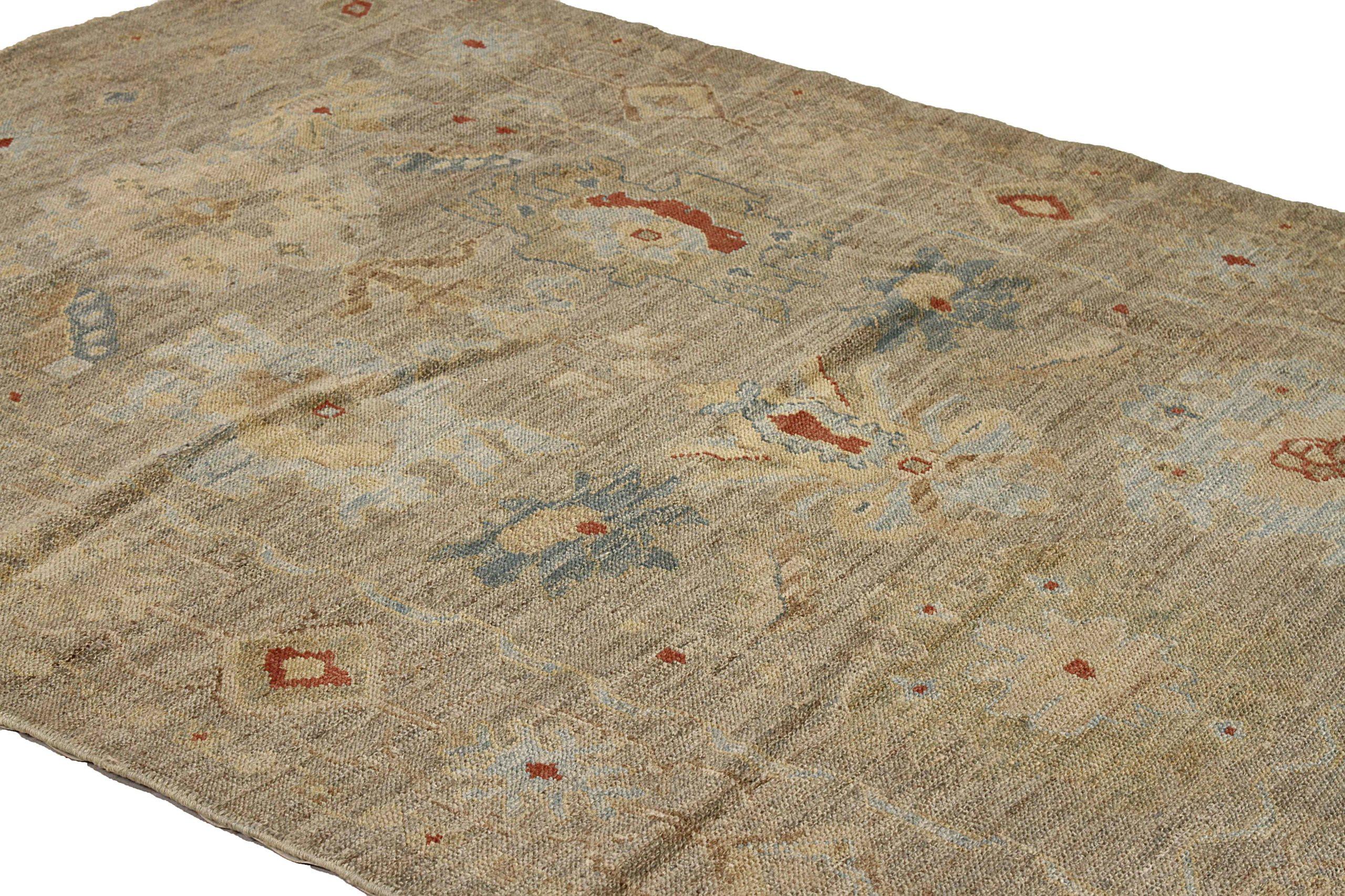 Tapis d'Oushak vers 1990 - 13844 Excellent état - En vente à Dallas, TX