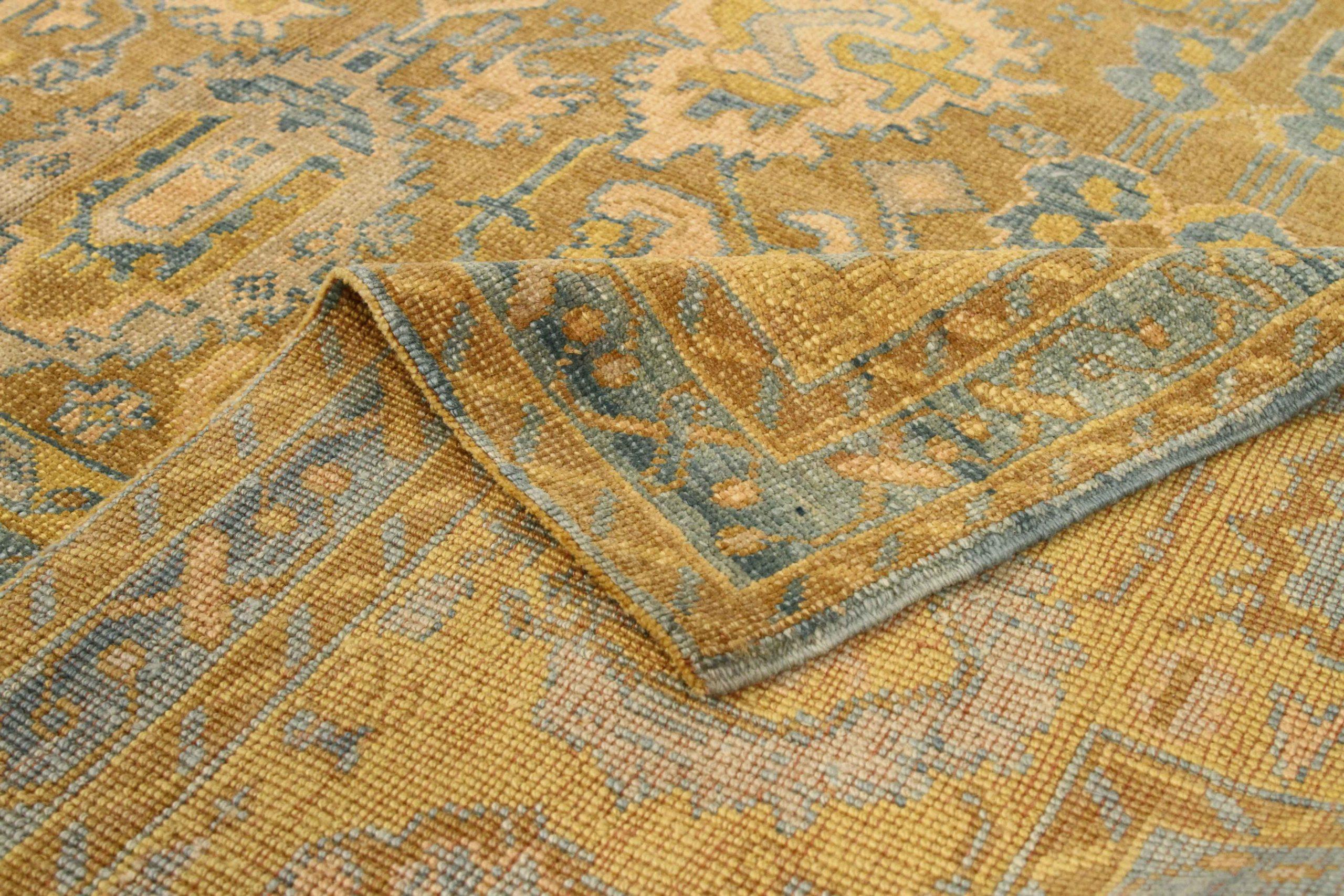 Alfombras Oushak Circa 1990 - Design - 13862 siglo XX en venta