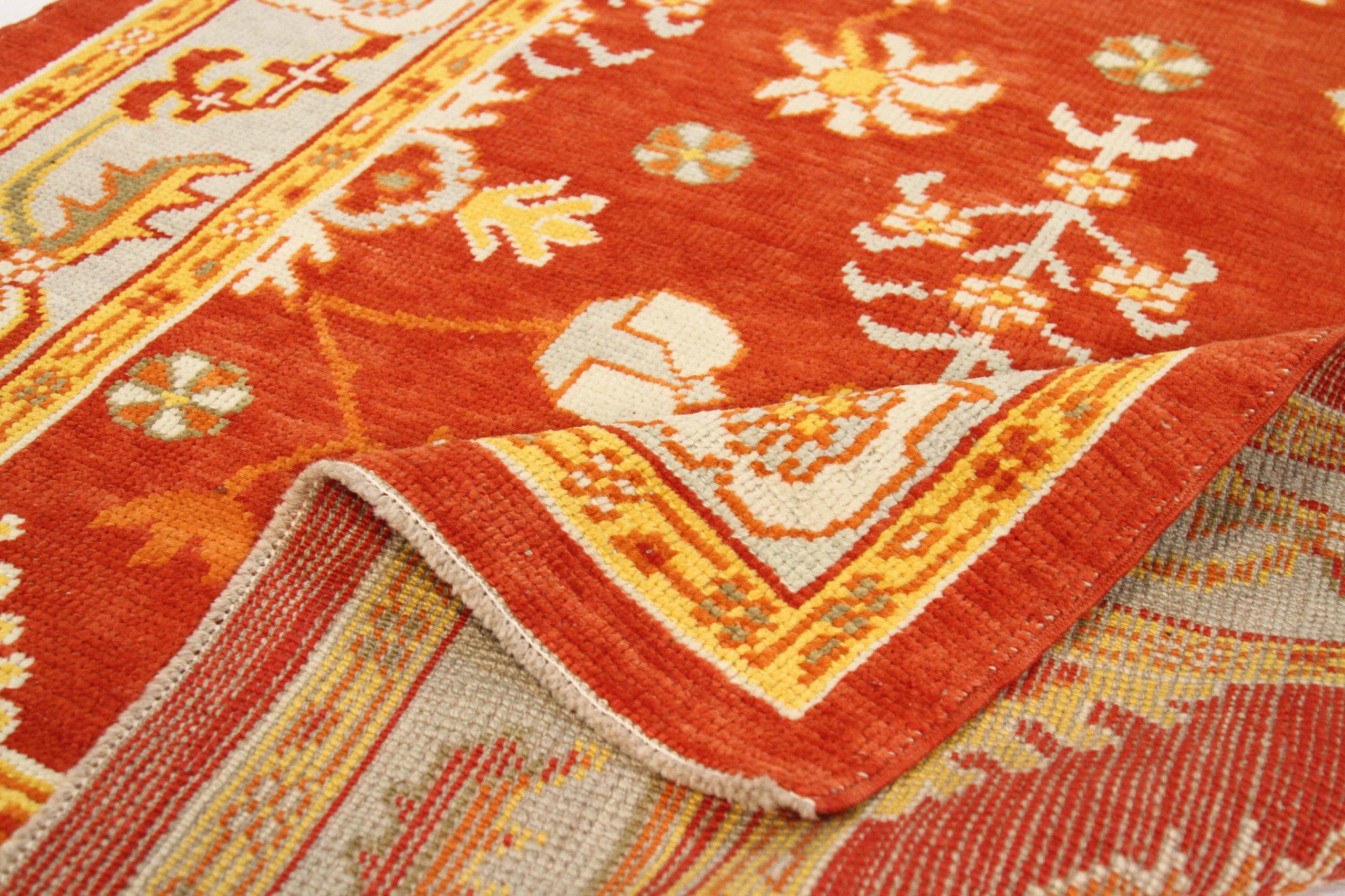 Oushak Area Rugs - 68099 In Excellent Condition For Sale In Dallas, TX