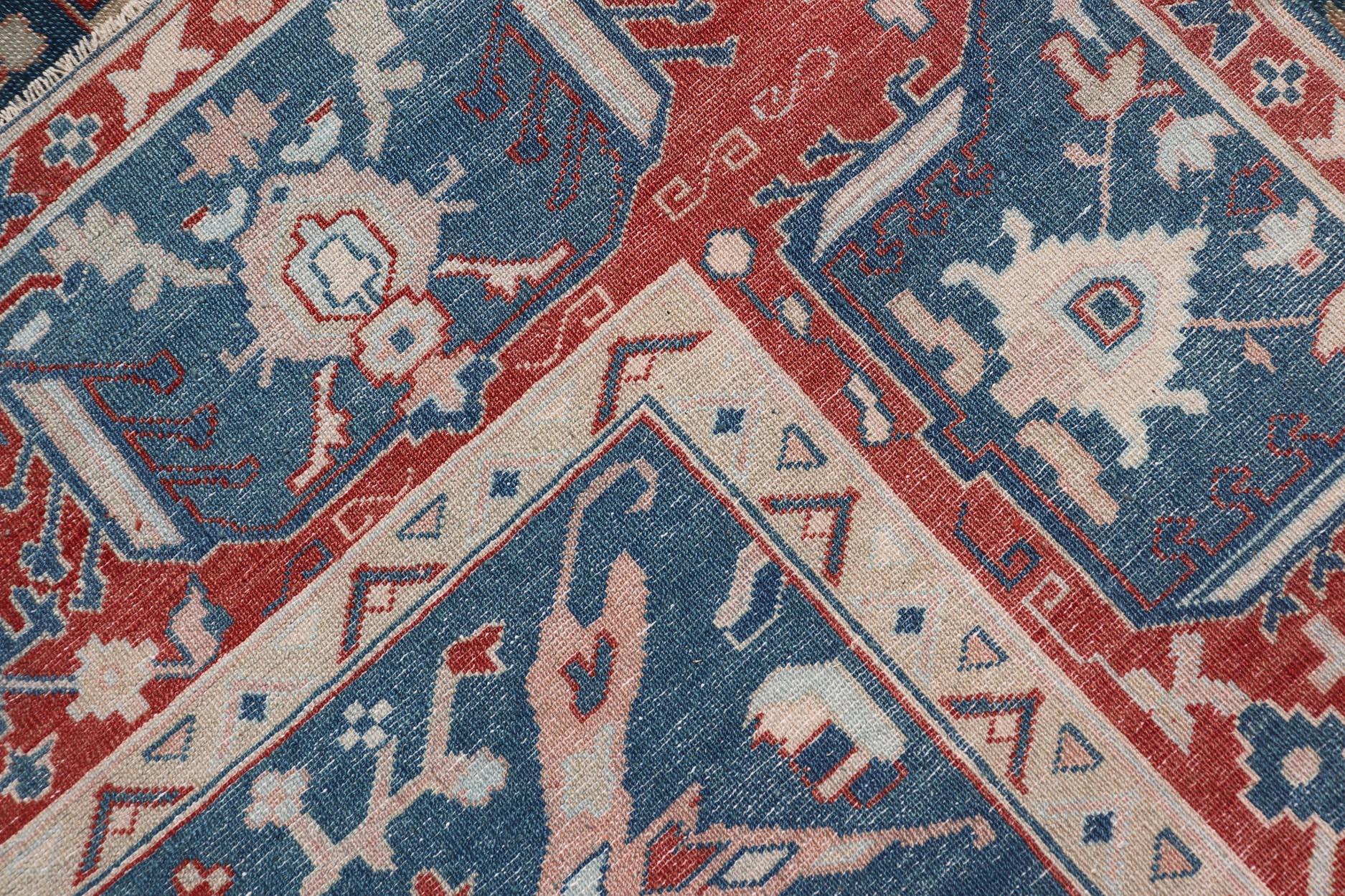 Keivan Woven Arts Fine Turkish Rug with Garus Design   9'1 x 11'8 For Sale 8