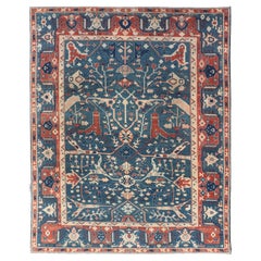 Keivan Woven Arts Feiner türkischer Teppich mit Garus-Design   9'1 x 11'8