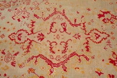 Oushak Carpet (5219), Late 19th - Early 20th Century