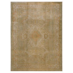 Vintage Early 20th Century Turkish Oushak Carpet ( 9'10" x 13'4" - 300 x 435 )