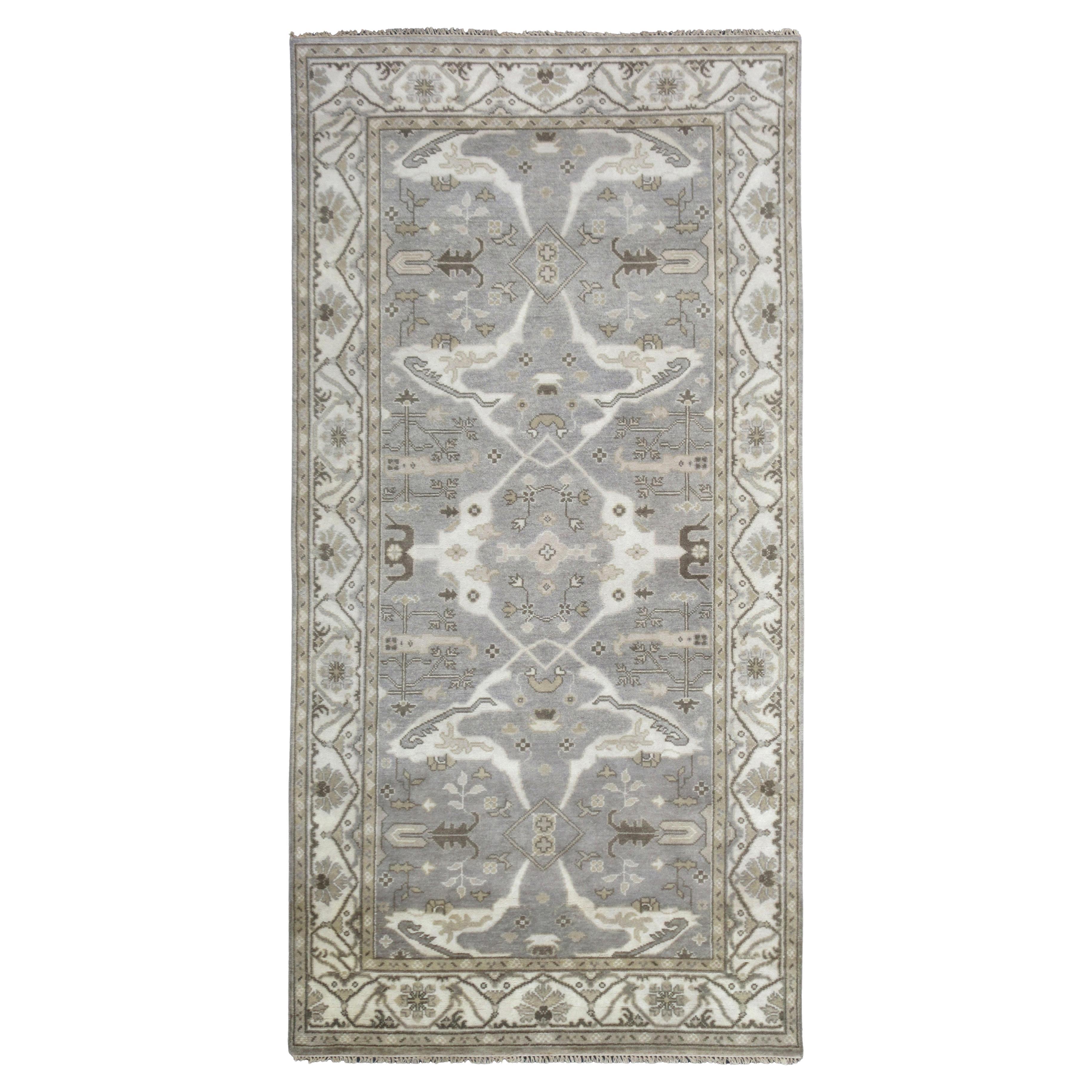 Oushak Gallery Runner For Sale