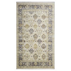 Oushak Hand-Knotted Rug