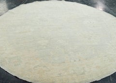 Oushak Round Rug 8' x 8' #22694