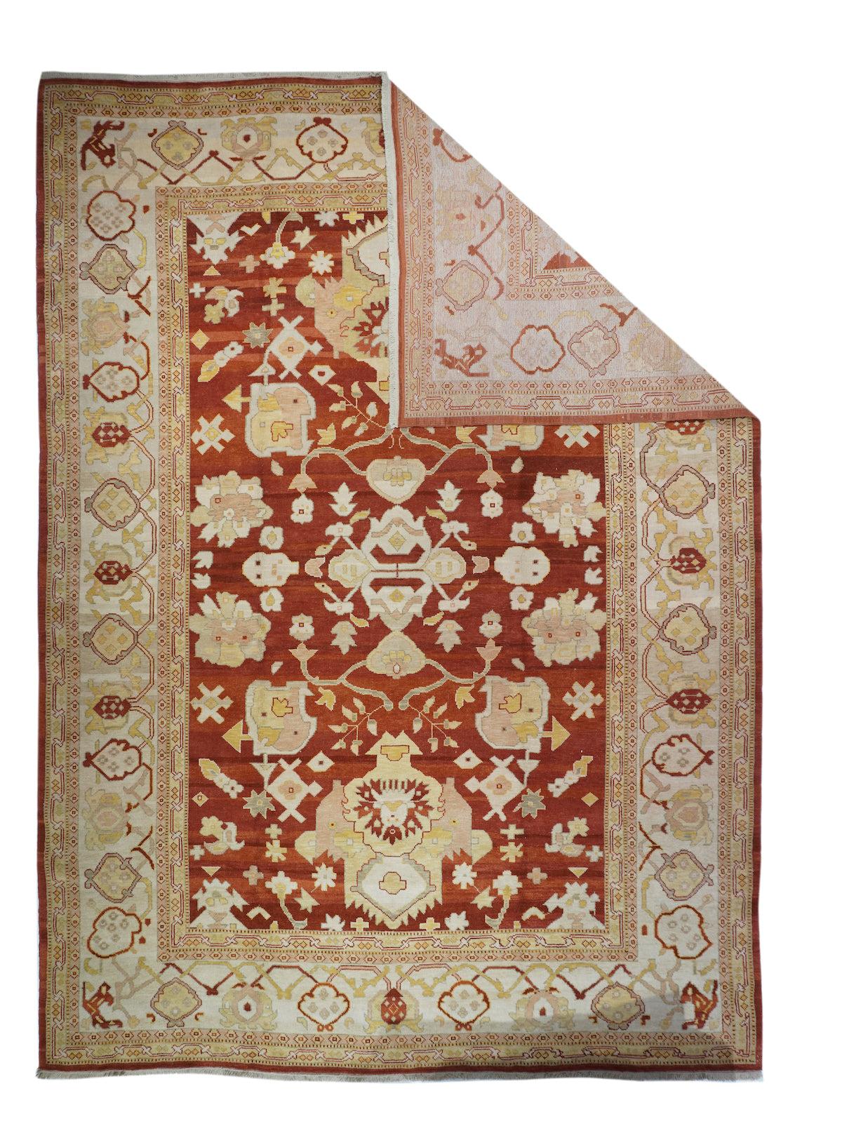 Oushak-Teppich 10'0