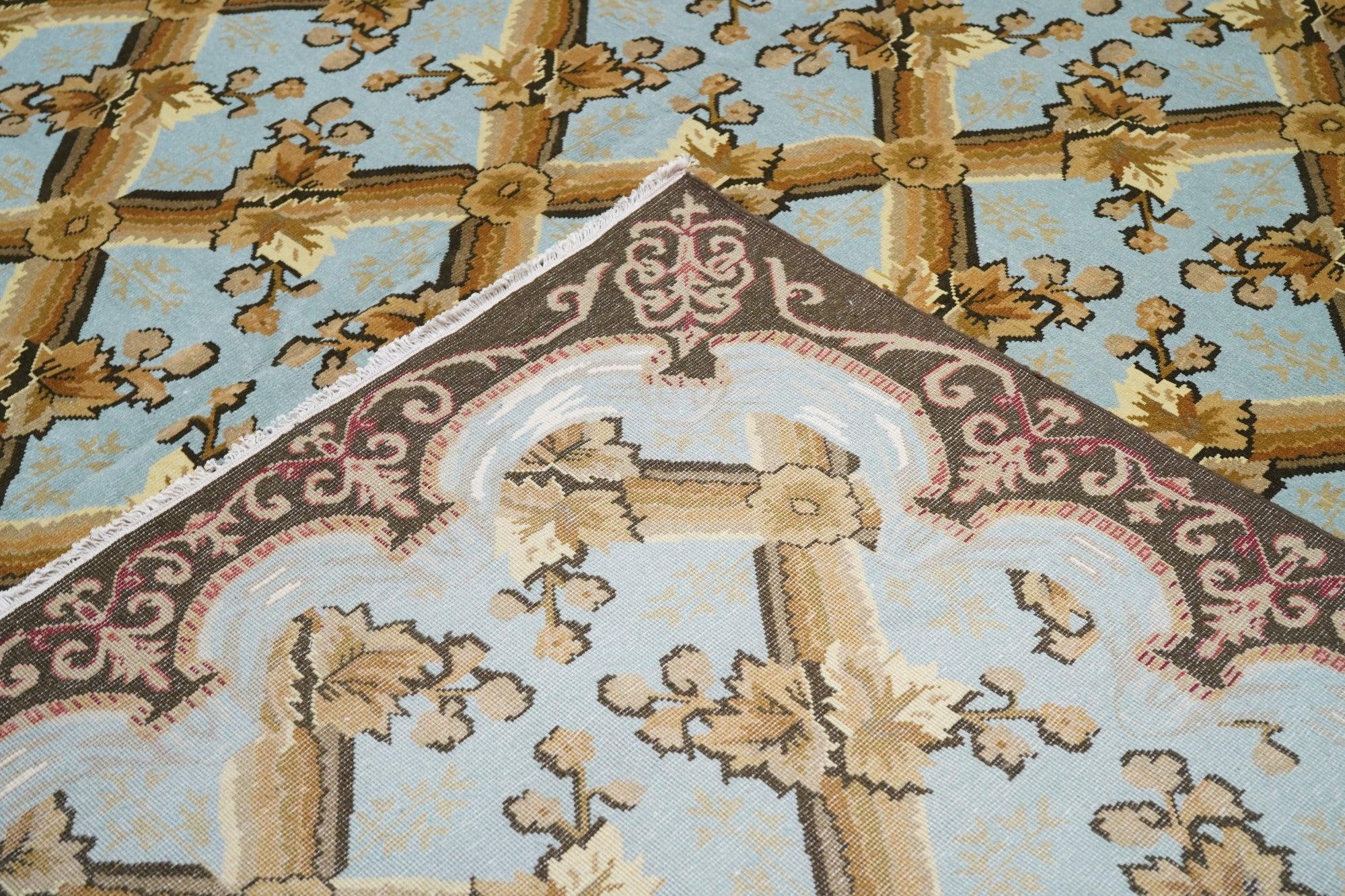 Oushak Rug 12'0'' x 15'0'' For Sale 5