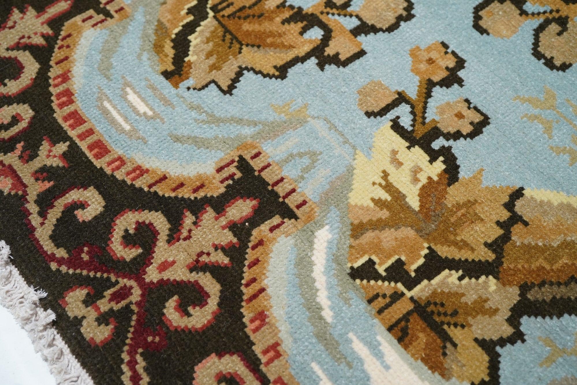Contemporary Oushak Rug 12'0'' x 15'0'' For Sale