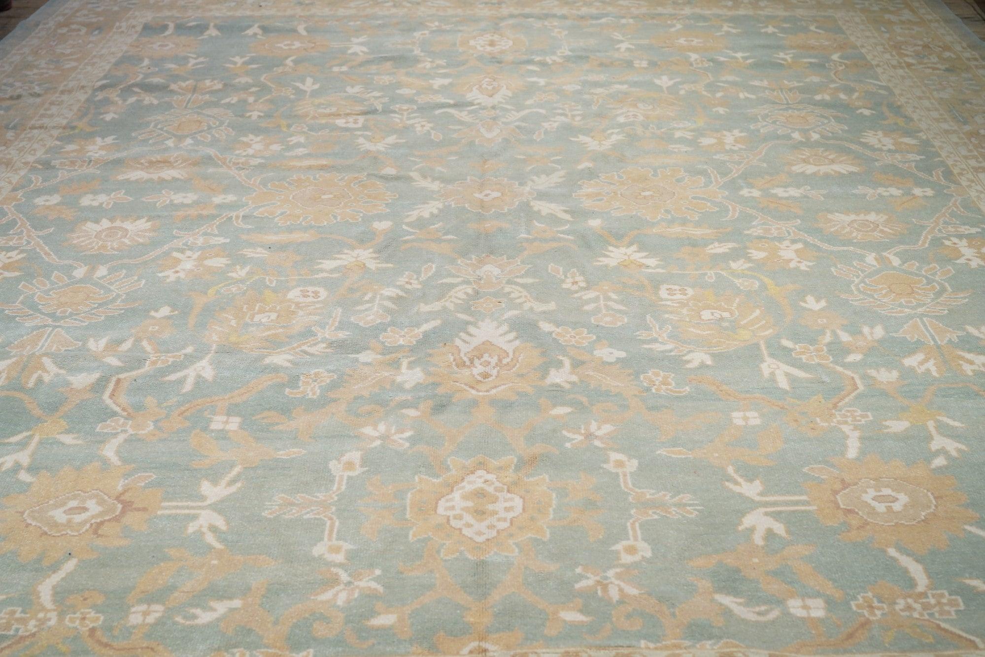 Oushak-Teppich 12'1'' x 15'2'' im Angebot 2
