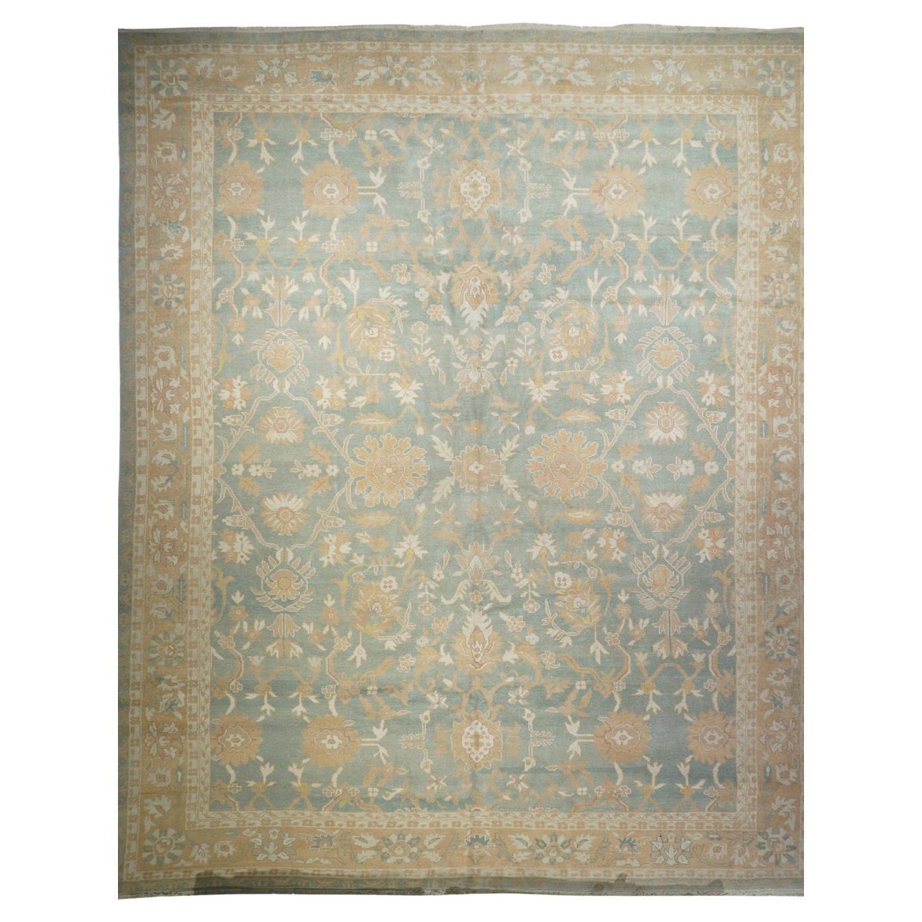 Oushak-Teppich 12'1'' x 15'2'' im Angebot
