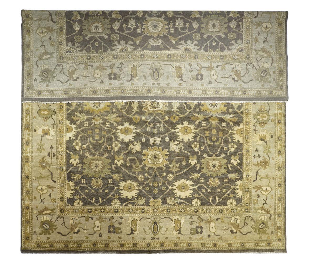 Tappeto Oushak 12'2'' x 15'4''.