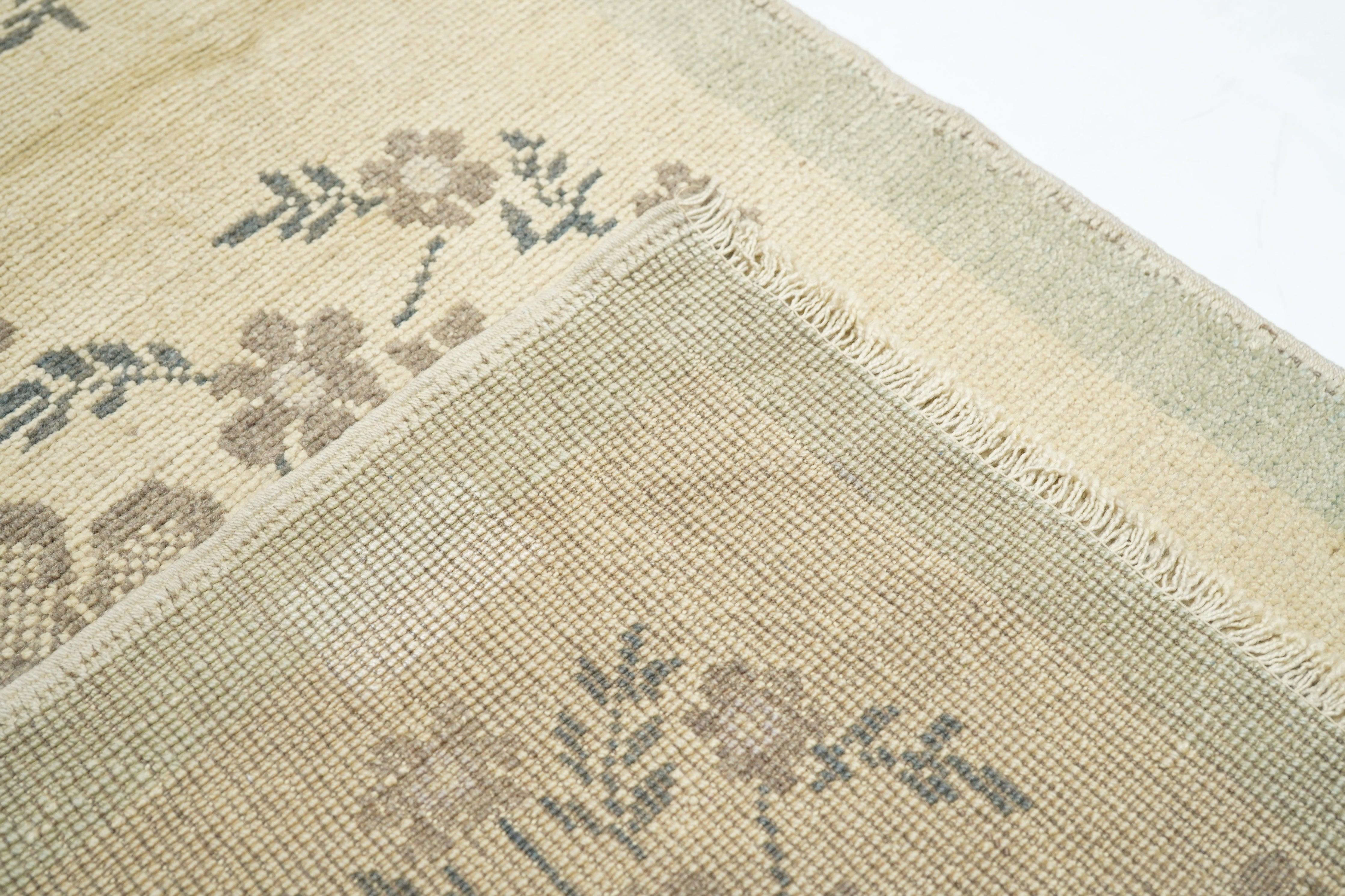 Oushak Rug 2'1'' x 6'2'' en venta 2