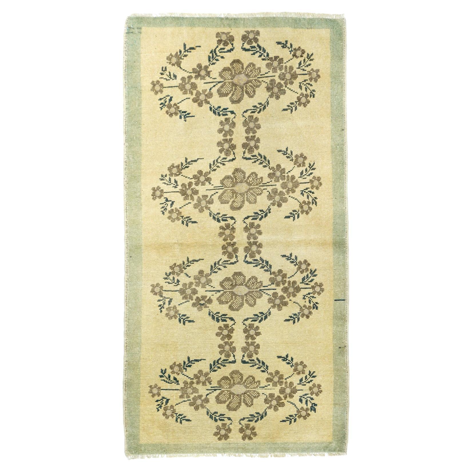 Oushak Rug 2'1'' x 6'2''