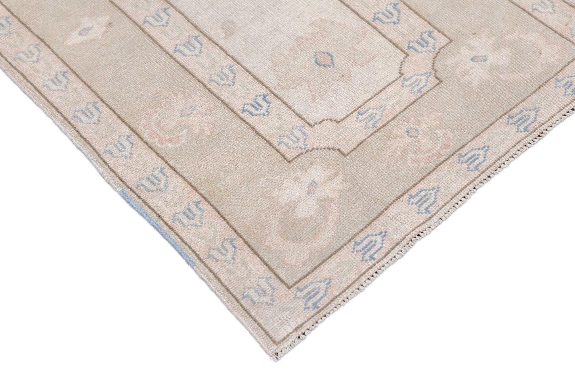 Oushak-Teppich 2'10'' x 4'8'' (Türkisch) im Angebot