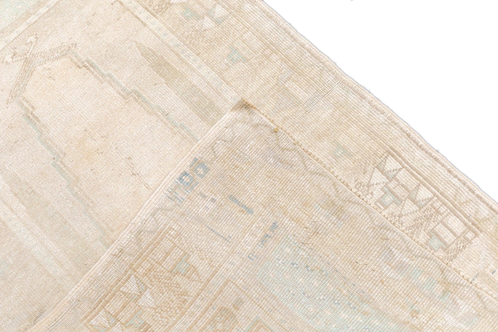 Oushak-Teppich 2'10'' x 4'9'' im Angebot 5
