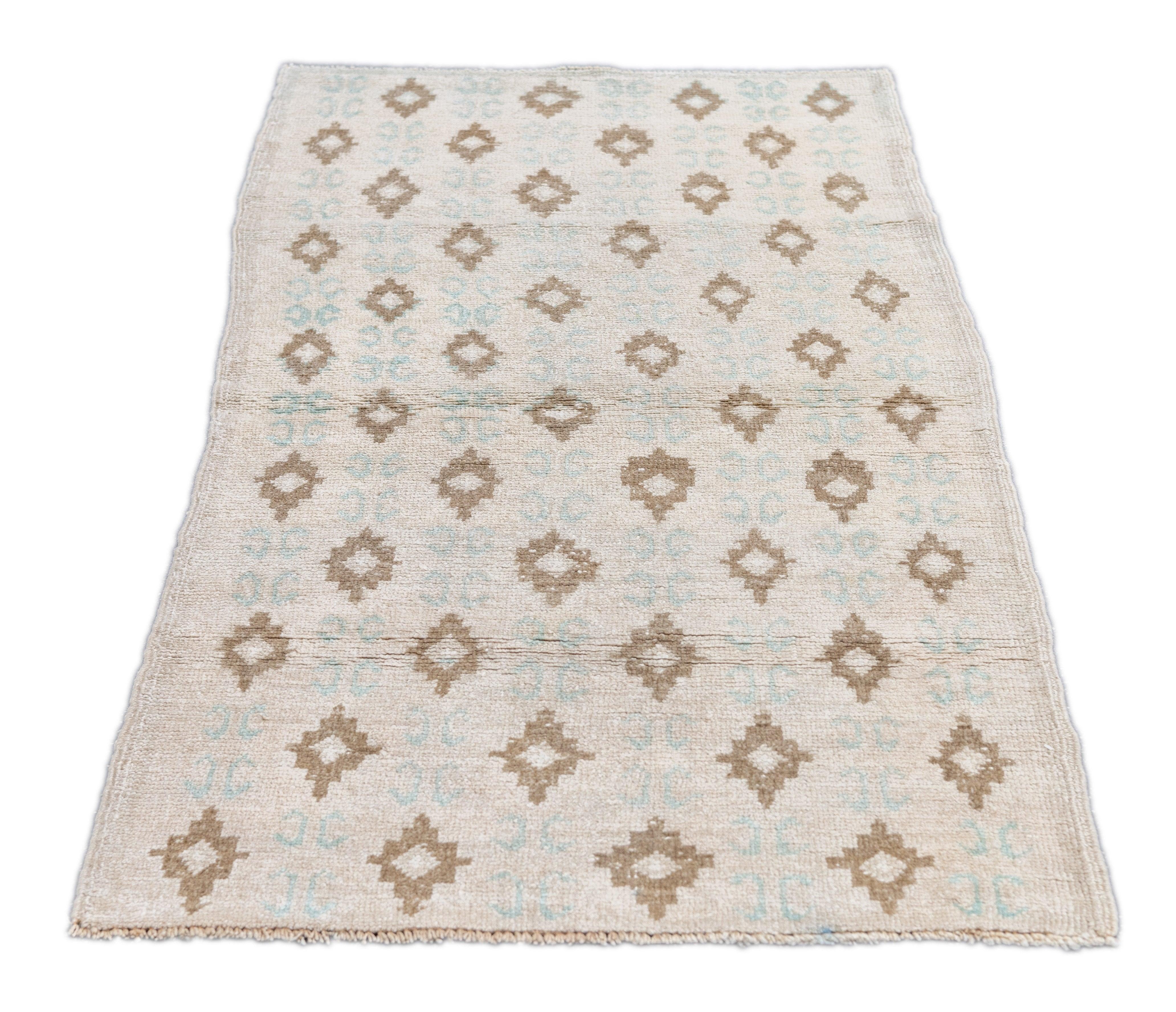 Oushak-Teppich 2'10'' x 5'8'' (Wolle) im Angebot